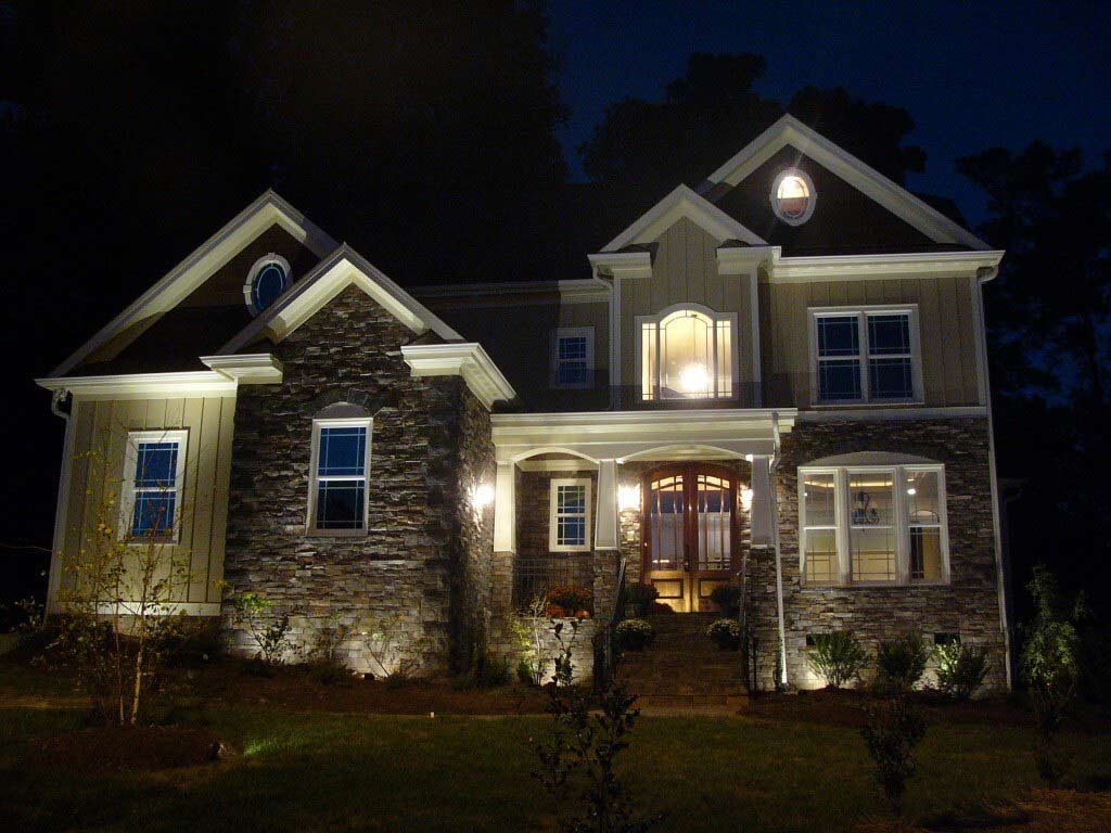 Residential Landscape Lighting Raleigh